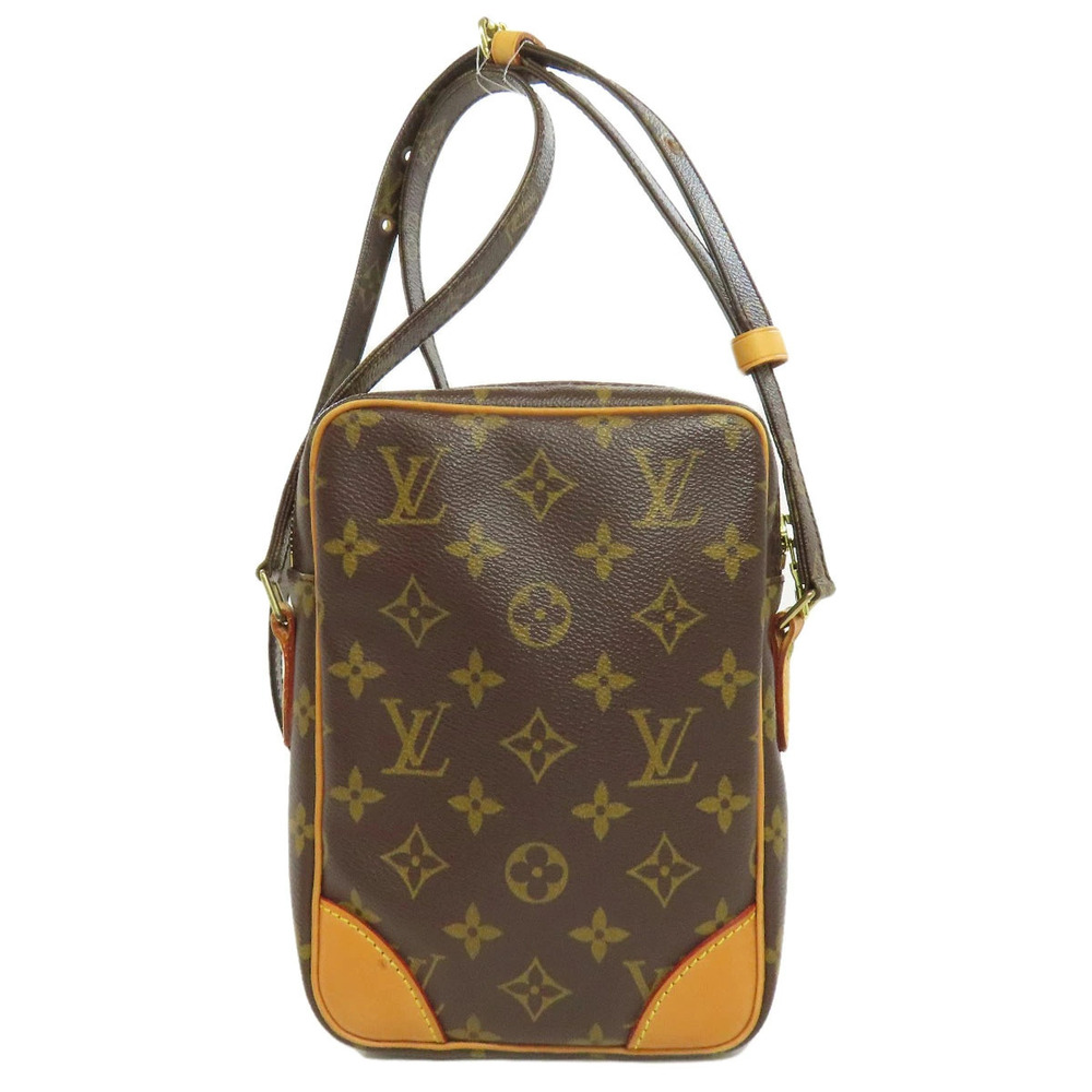 Louis Vuitton Canvas Bag Monogram Shoulder Danube